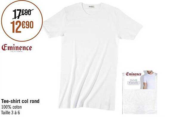 tee-shirt col rond
