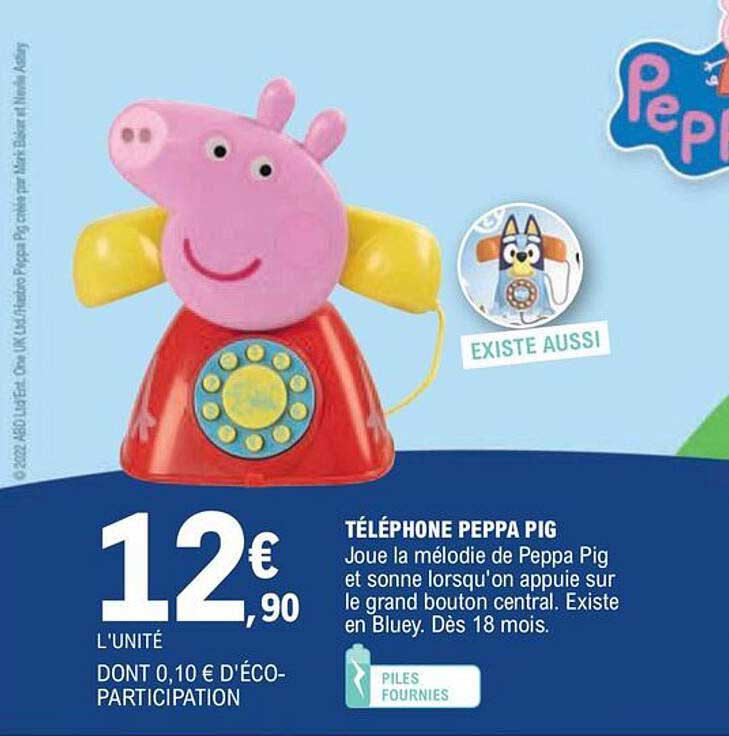téléphone peppa pig