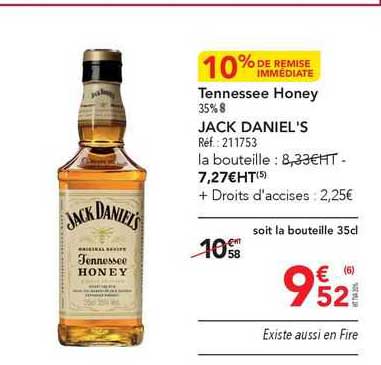 tennessee honey jack daniel's