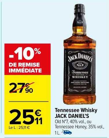 tennessee whisky jack daniel's