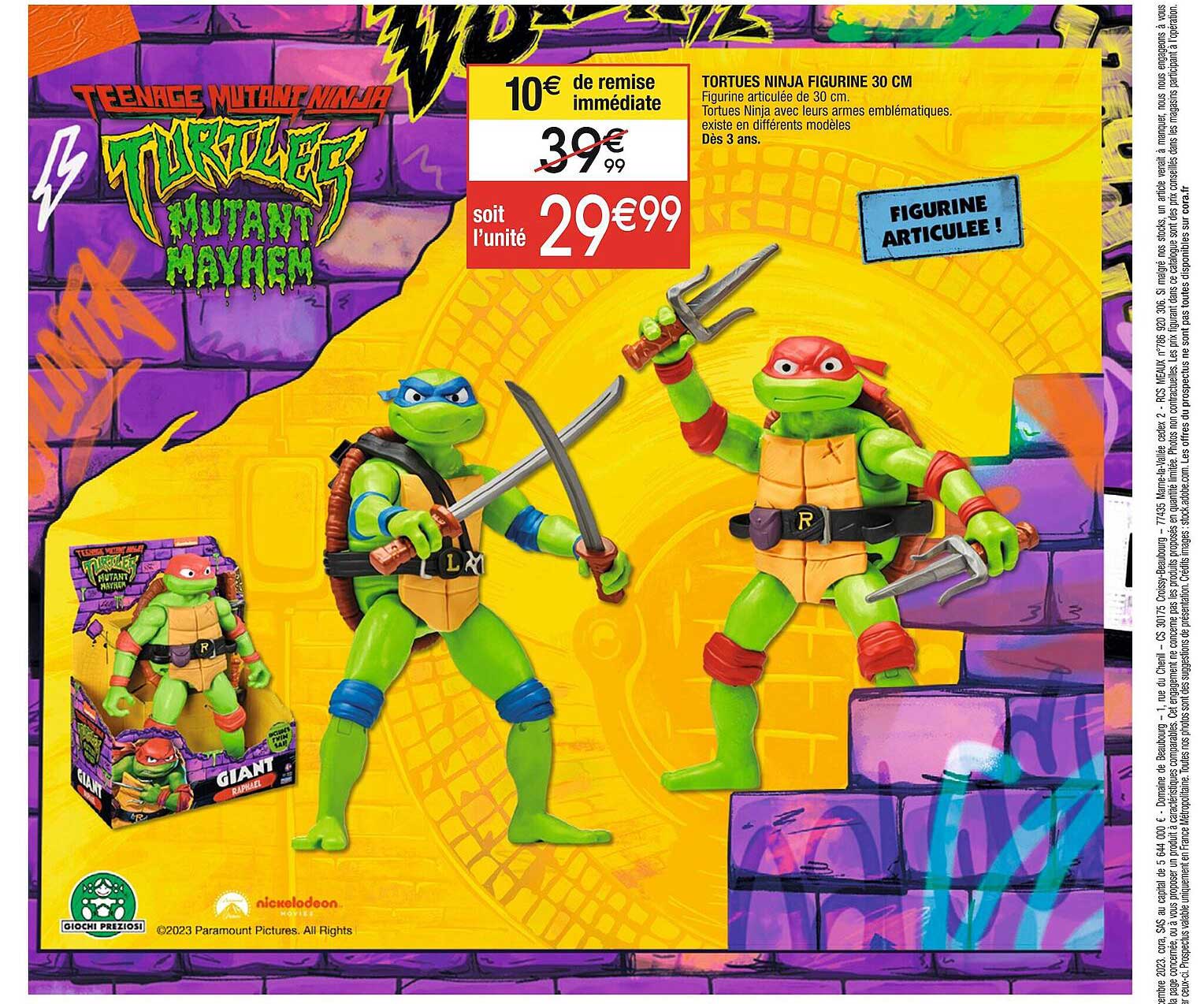 tortues ninja figurine 30 cm