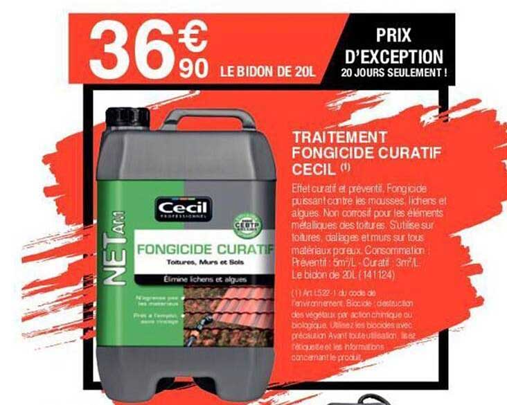 traitement fongicide curatif cecil