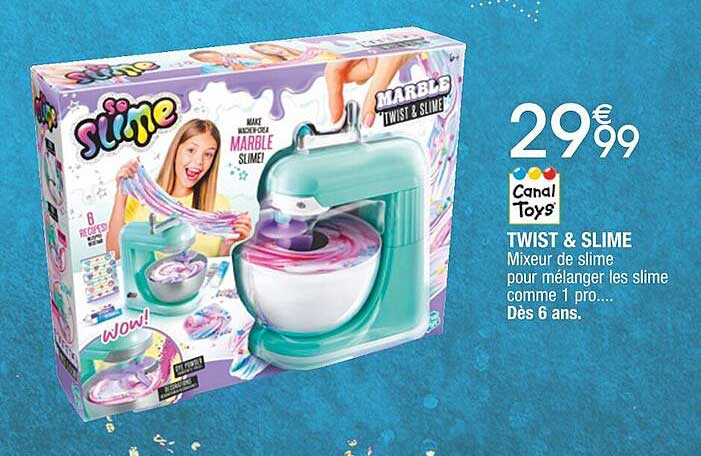twist & slime canal toys