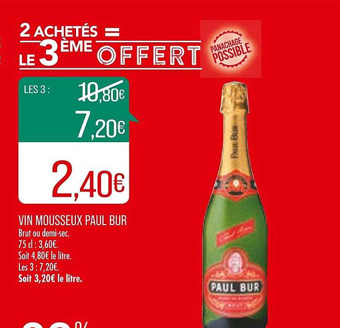 vin mousseux paul bur