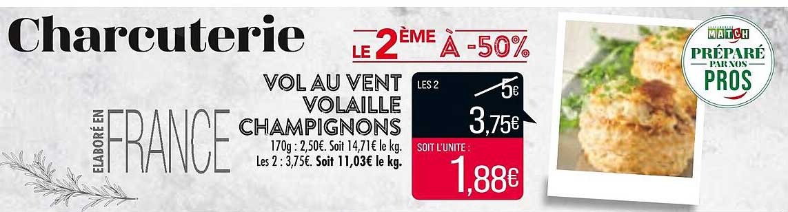 volau vent volaille champignons