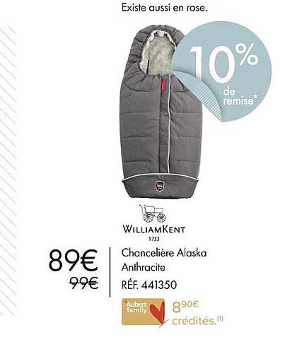 williamkent chancelière alaska anthracite