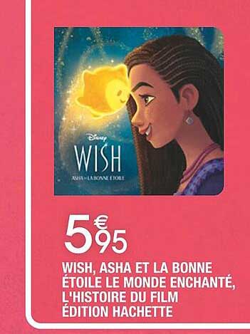 wish, asha et la bonne étoile le monde enchanté, l'histoire du film édition hachette