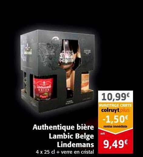 authentique bière lambic belge lindemans