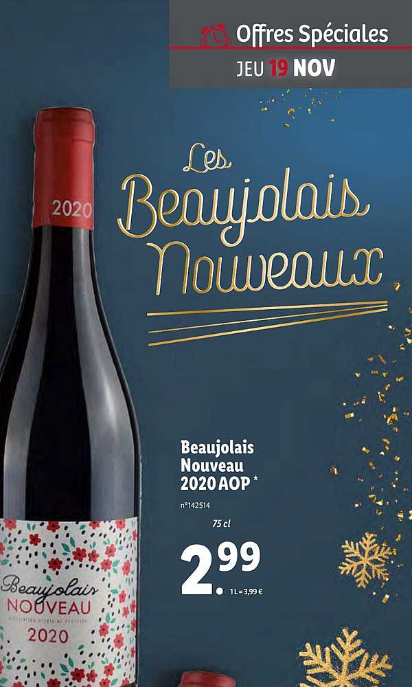 beaujolais nouveau 2020 aop