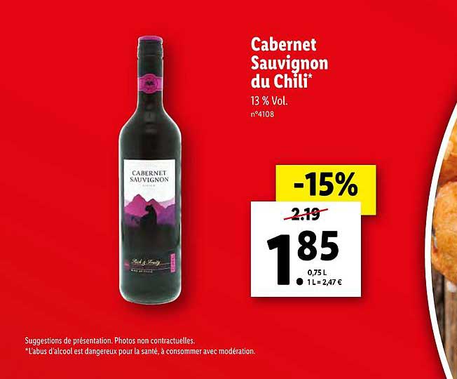 Cabernet Sauvignon Du Chili