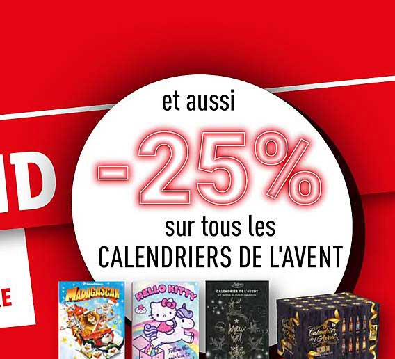 calendriers de l'avent