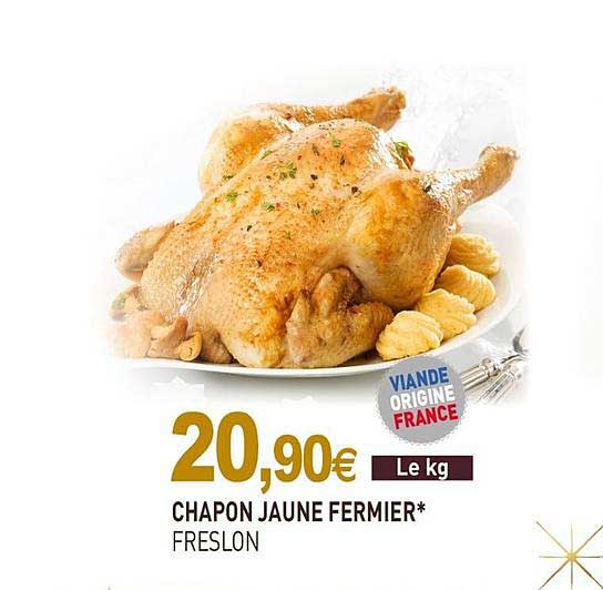 Chapon Jaune Fermier Freslon