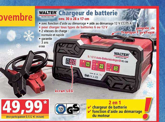 Chargeur De Batterie Walter