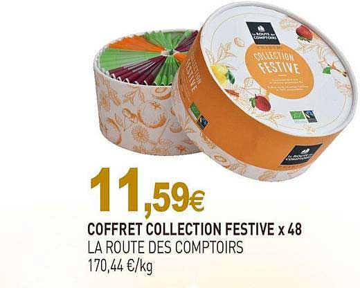coffret collection festive x 48