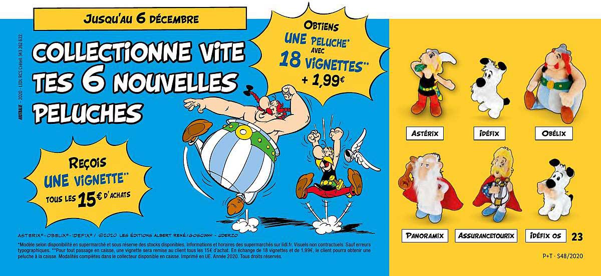 collectionne vite tes 6 nouvelles peluches