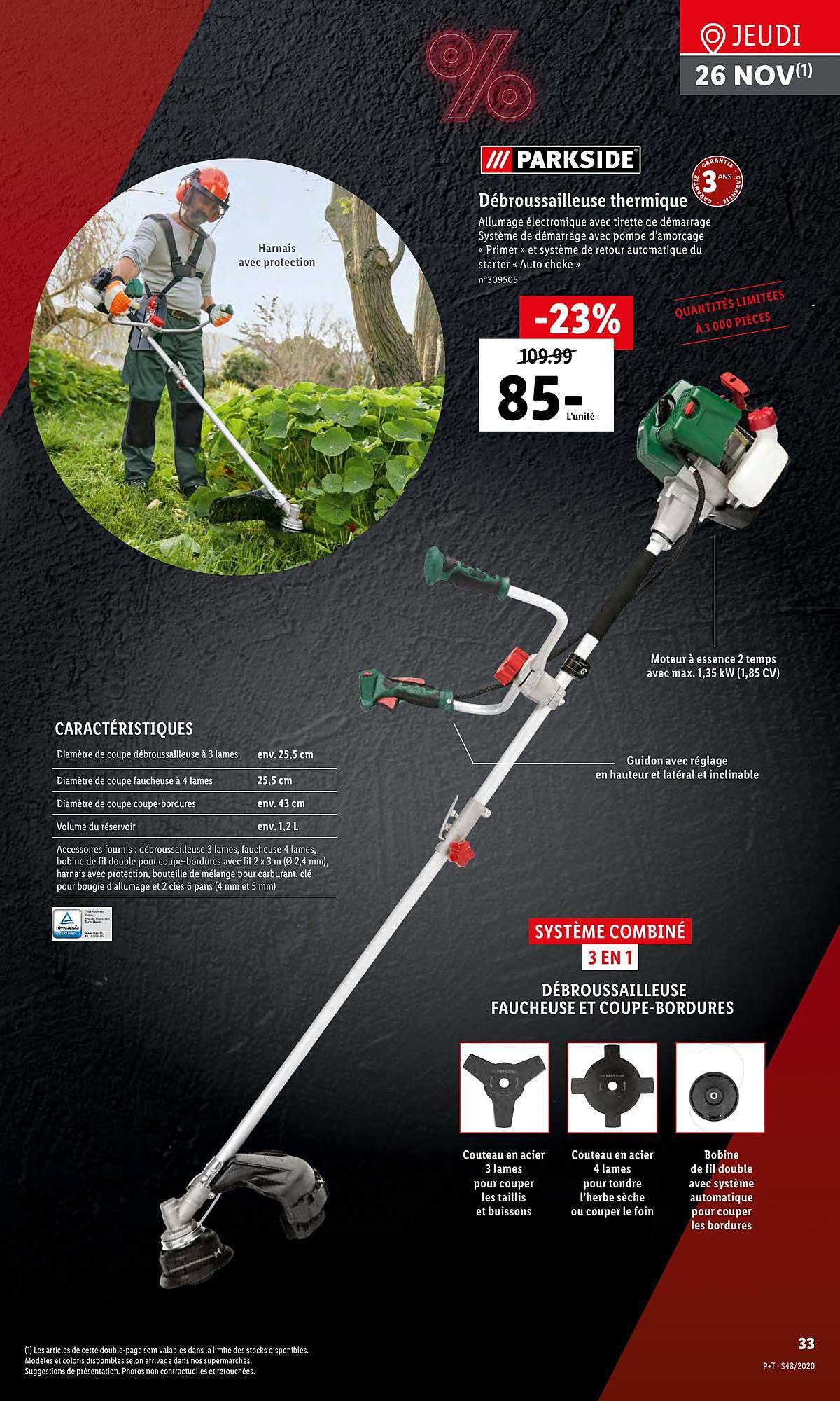 Débroussailleuse Thermique