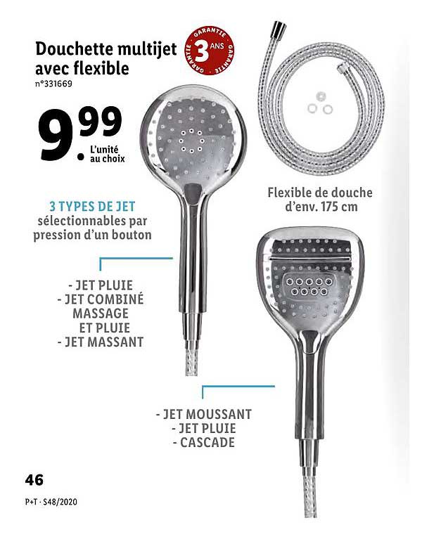 Douchette Multijet Avec Flexible