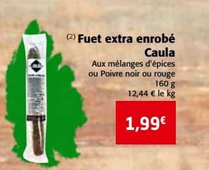 fuet extra enrobé caula