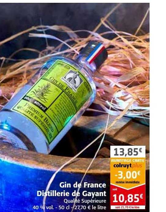 gin de france distillerie de gayant