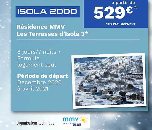 isola 2000 résidence mmv les terrasses d'isola