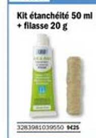 kit étanchéité 50 ml + filasse 20g