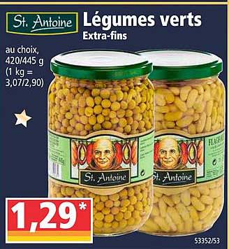 légumes verts st antoine