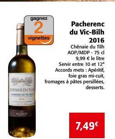 pacherenc du vic-bilh 2016