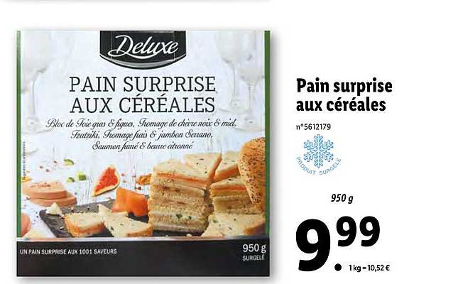 Pain Surprise Aux Céréales