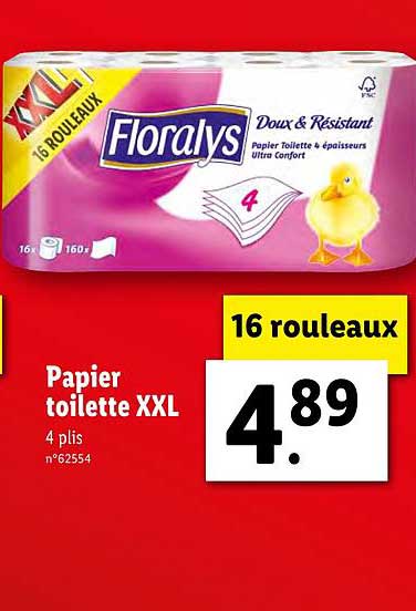 Papier Toilettes Xxl