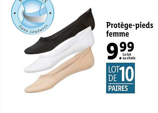 protège-pieds femme