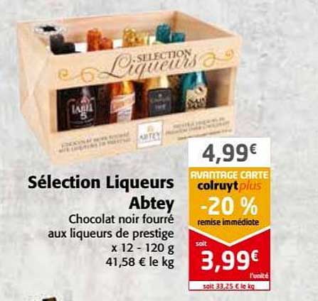 sélection liqueurs abtey