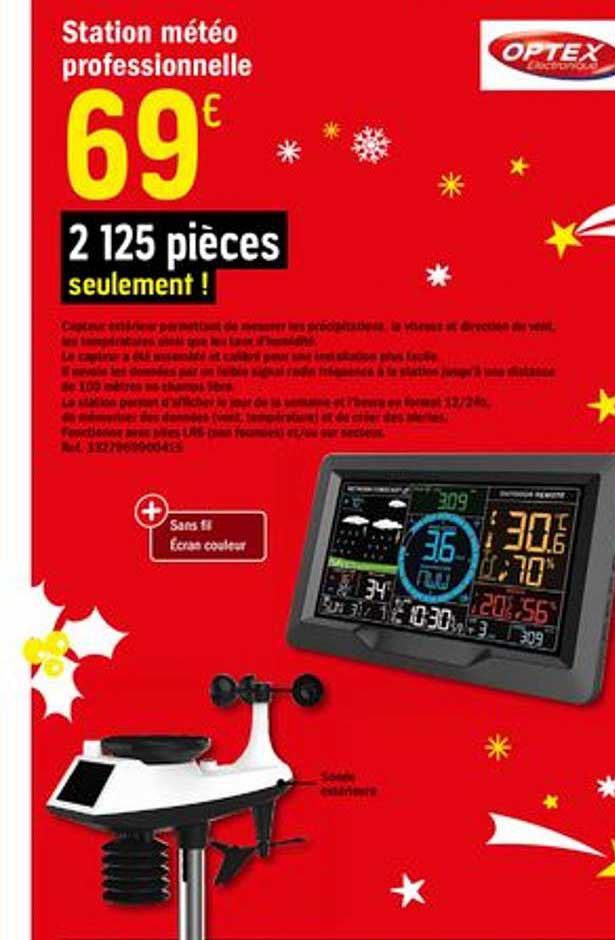 station météo professionnelle