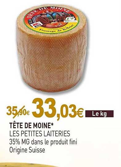 tête de moine les petites laiteries