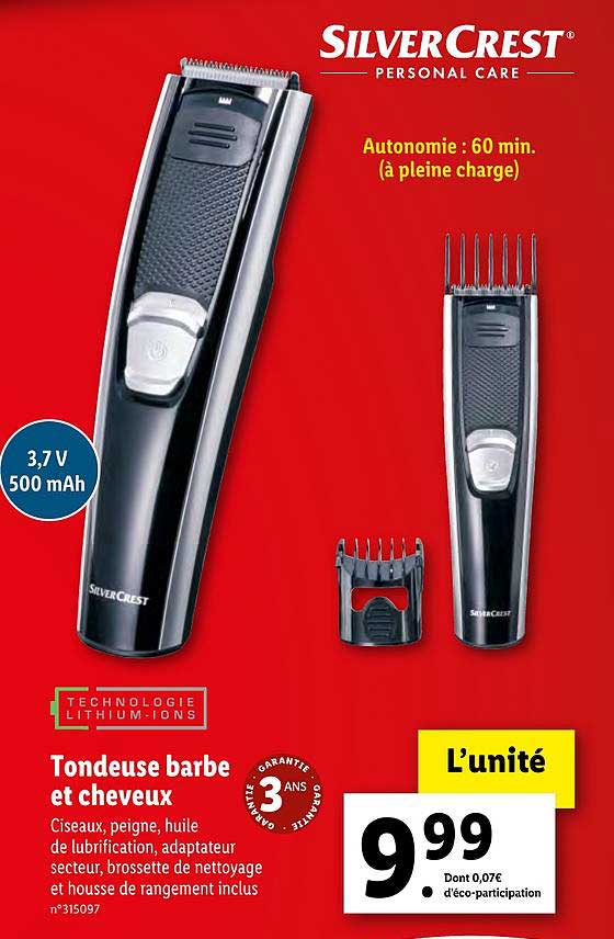Tondeuse Barbe Et Cheveux