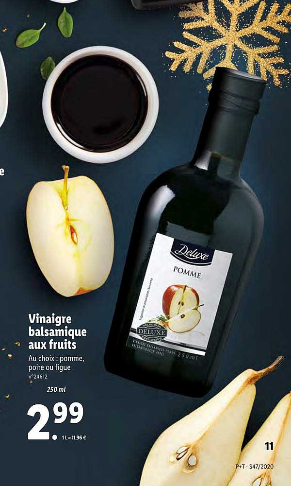 Vinaigre Balsamique Aux Fruits Deluxe