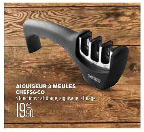 aiguiseur 3 meules chefs&co