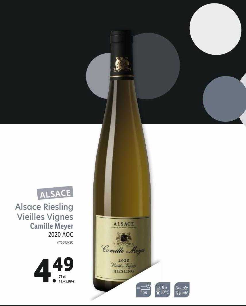 alsace riesling vieilles vignes camille meyer 2020 aoc