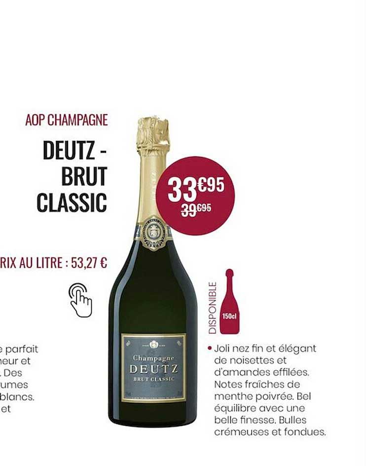 aoop champagne deutz-brut classic