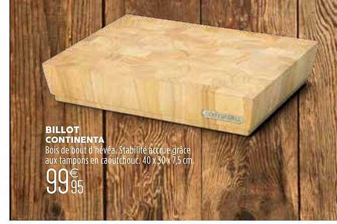 billot continenta