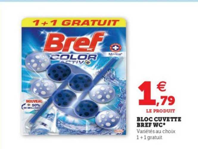 bloc cuvette bref wc