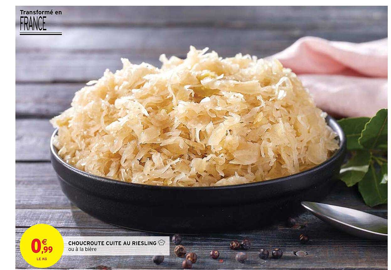 Choucroute Cuite Au Riesling