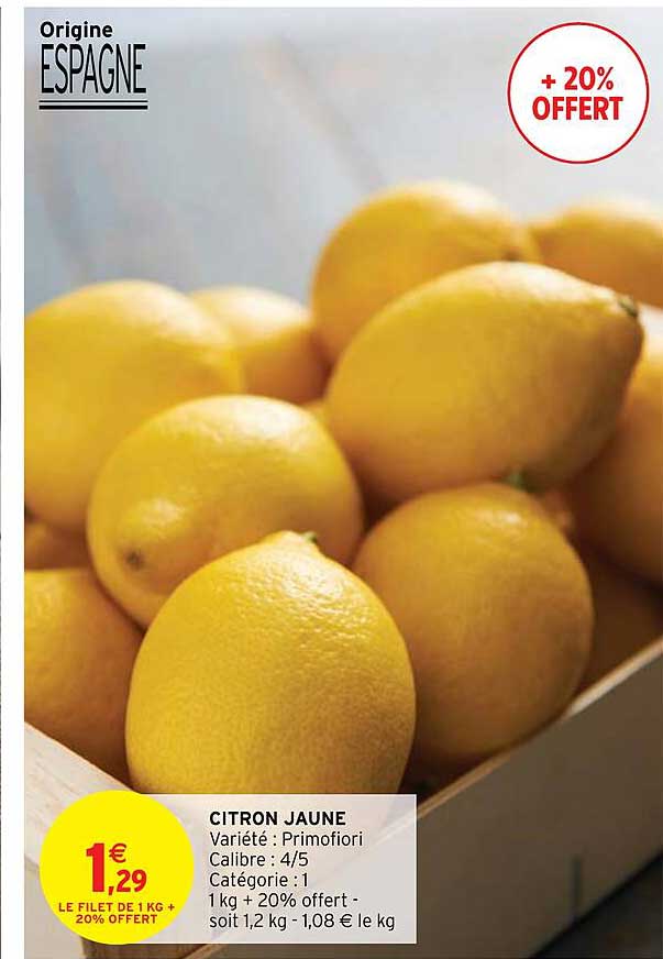 Citron Jaune Primofiori