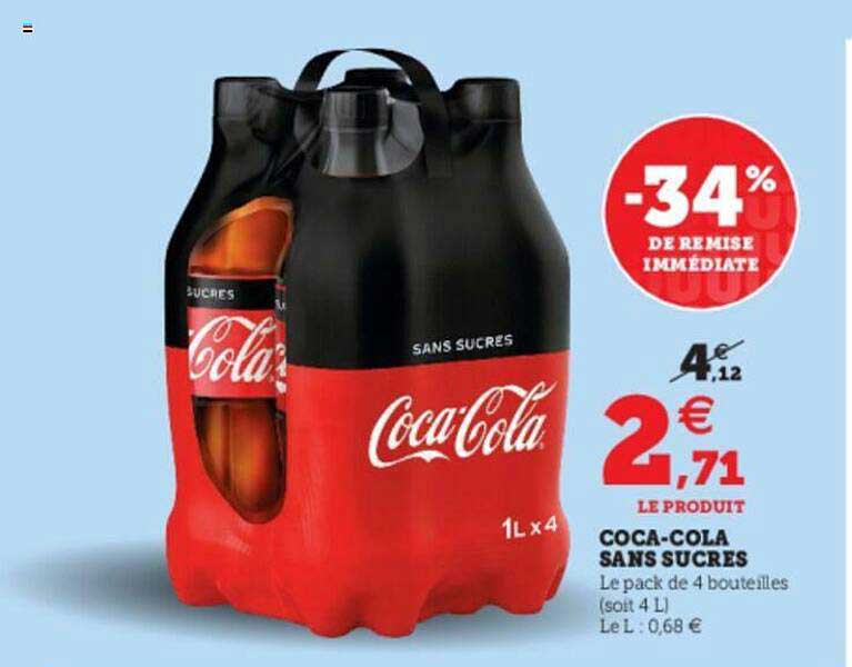 coca-cola sans sucres