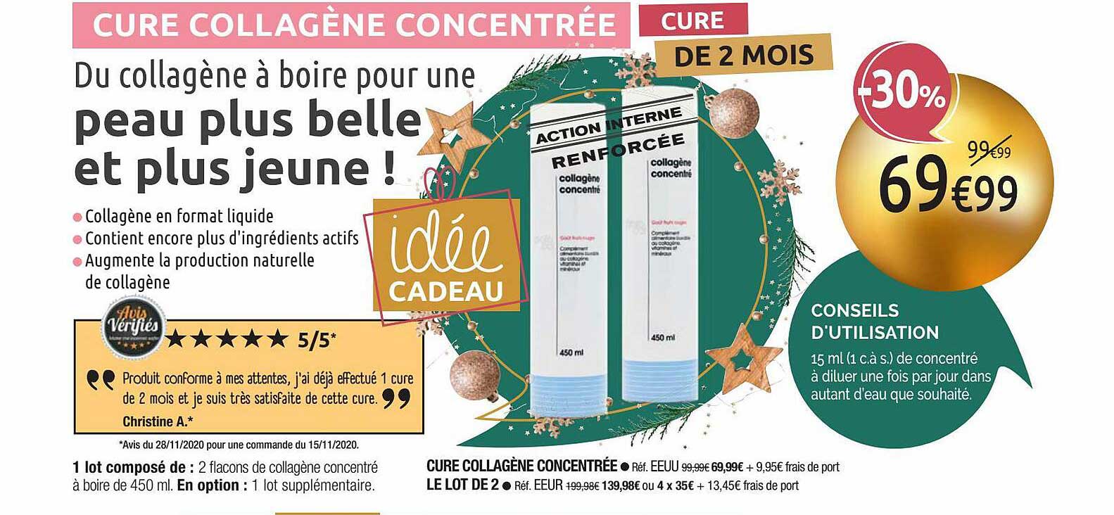 cure collagène concentrée