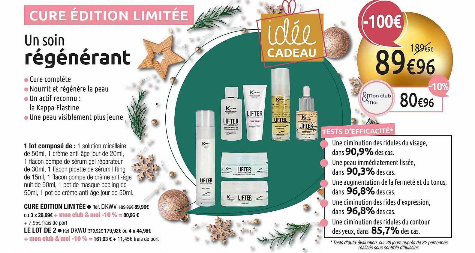 cure édition limitée : un soin régénérant