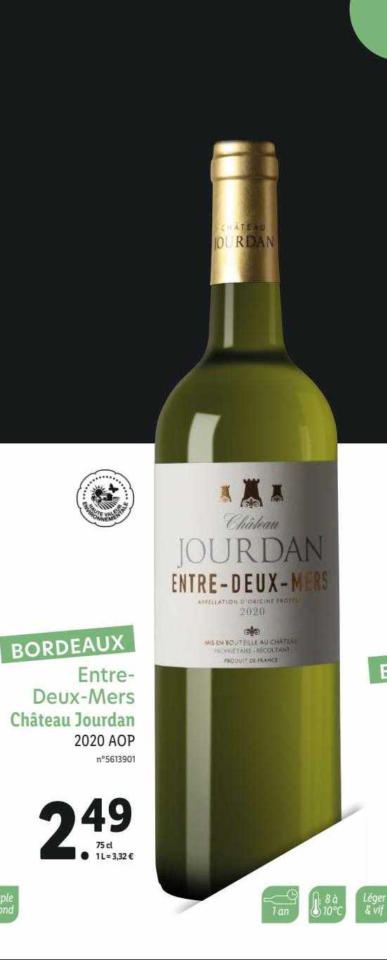 entre-deux-mers château jourdan 2020 aop