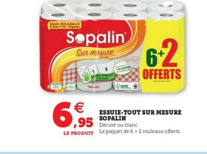 Essuie-tout Sur Mesure Sopalin