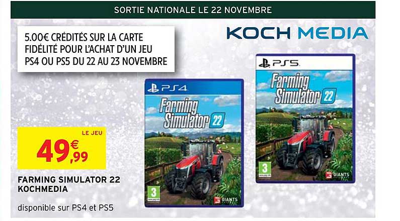 farming simulator 22 kochmedia