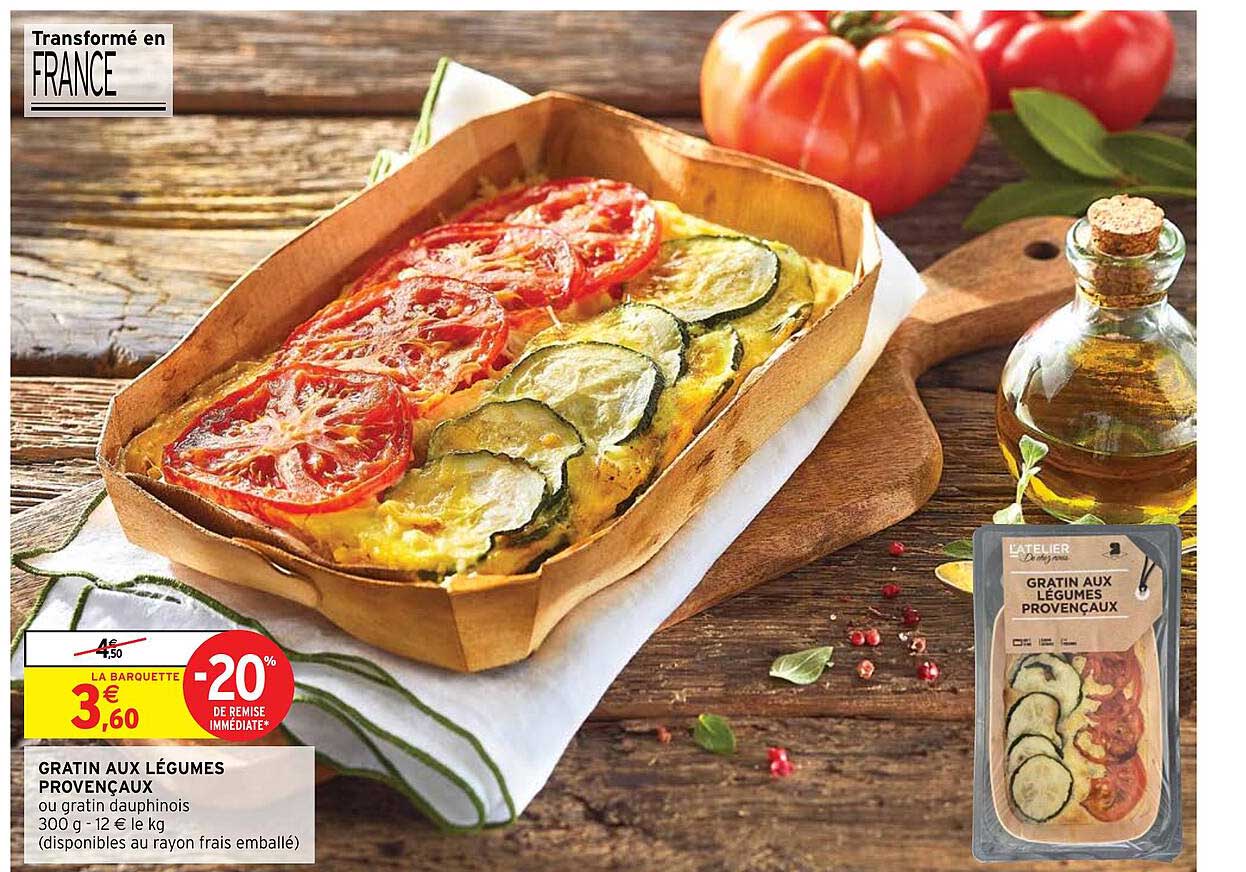 gratin au légumes provençaux