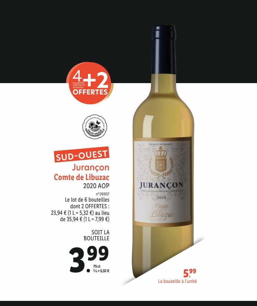 Jurançon Comte De Libuzac 2020 Aop